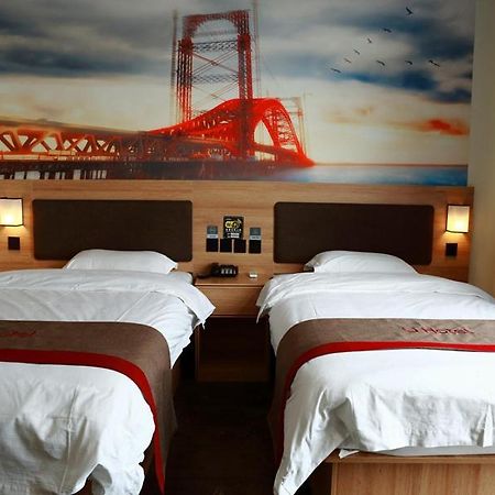 Thank Inn Chain Hotel Jiangsu Nantong Tongzhou District Xianfeng Town Kaihao Square المظهر الخارجي الصورة